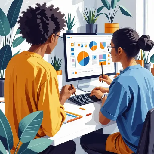 DevOps and Deployment Illustration